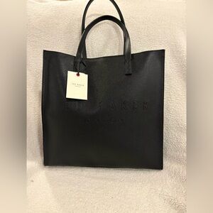 Ted Baker Soocon The Icon Tote Bag Black-NWT